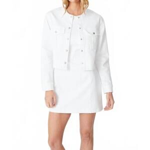 NEW LEVEL99 remi crop shirt in stillwater